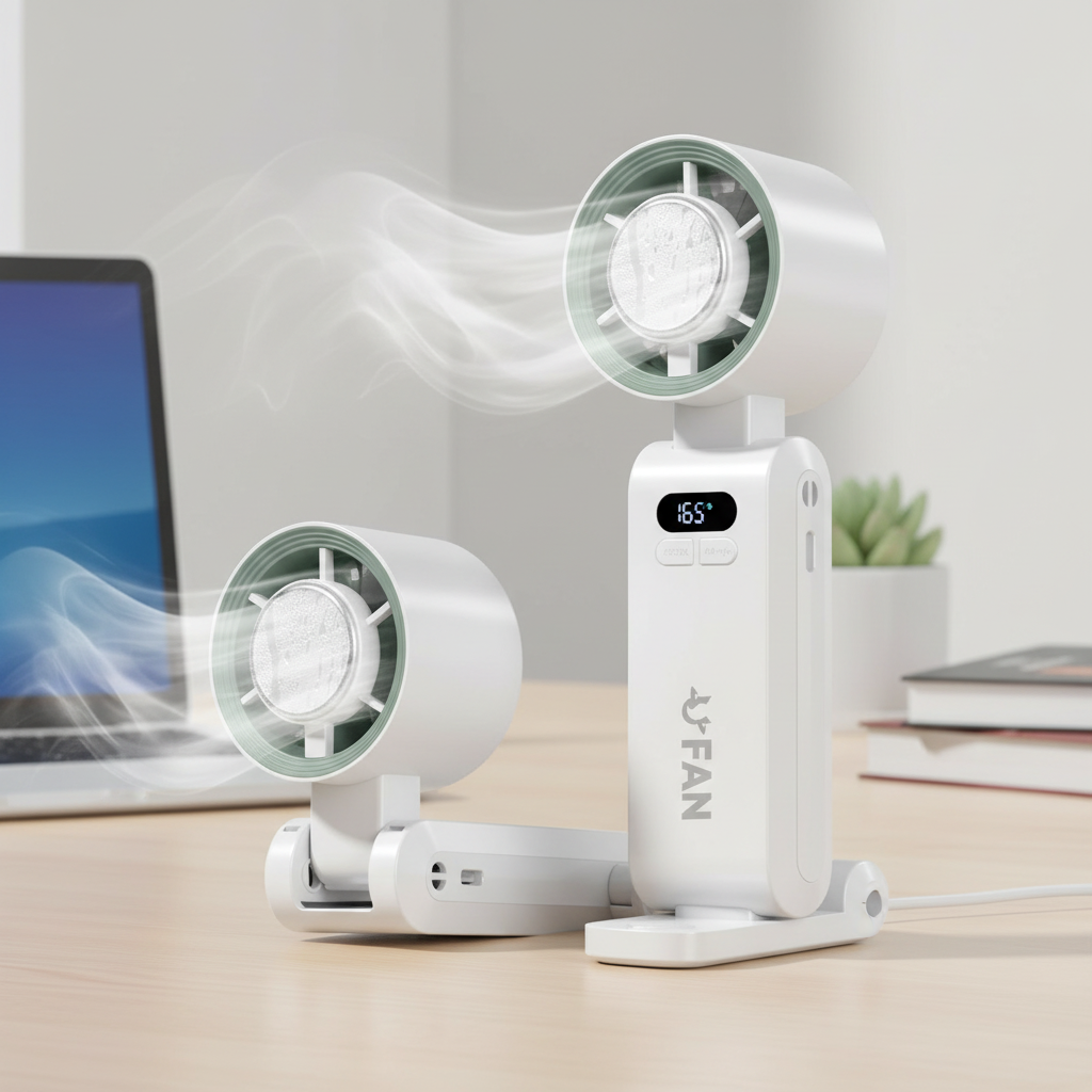 Stay Refreshed with the PocketCool™ Personal Cooling Fan - Your Ultimate Companion for Hot Days!